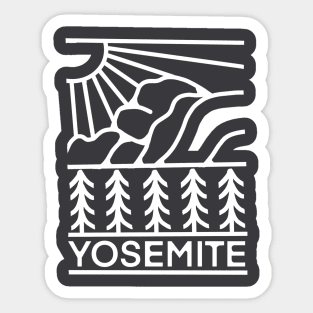 Yosemite National Park Sticker